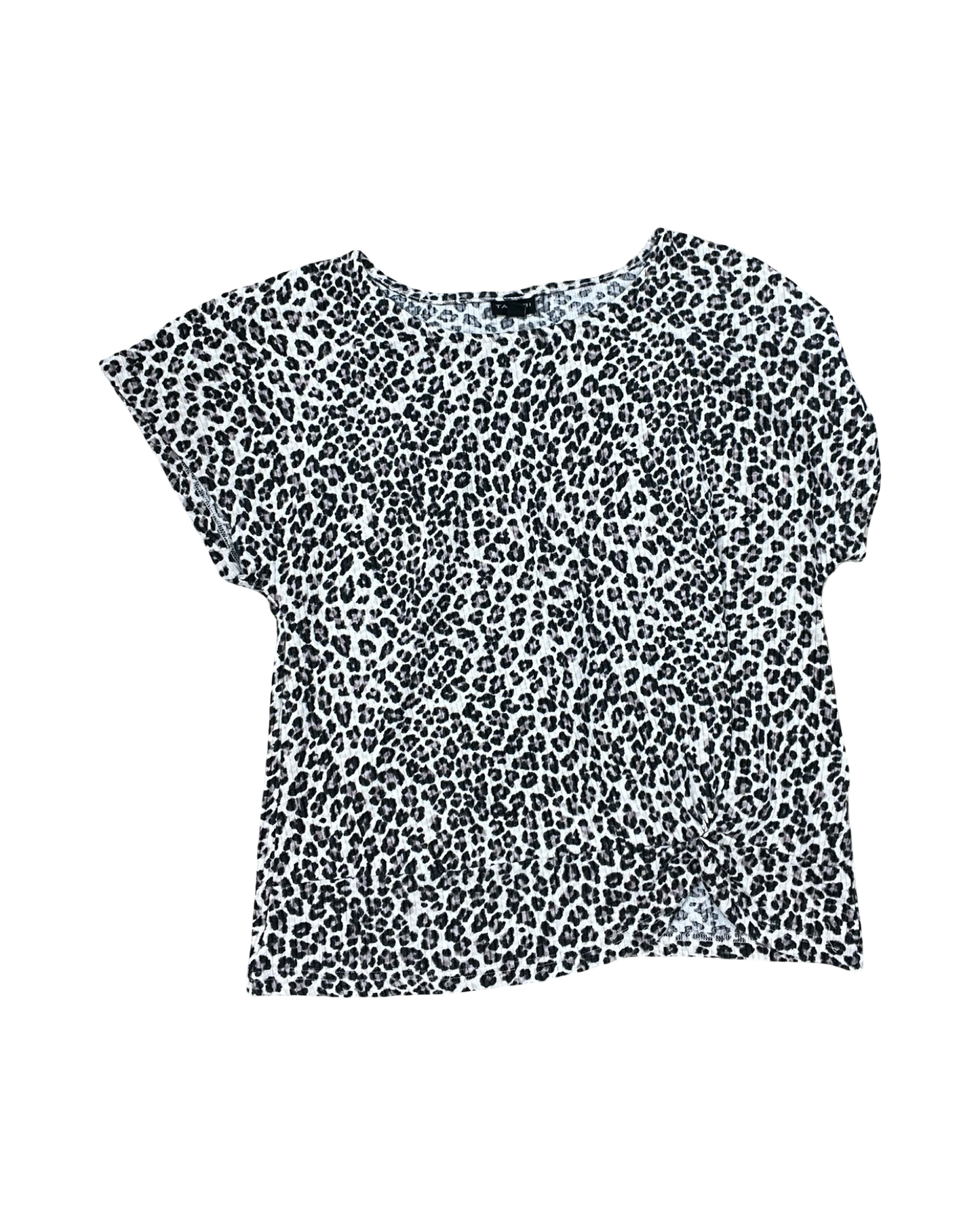 Top Ss By Tahari In Animal Print, Size:Xl