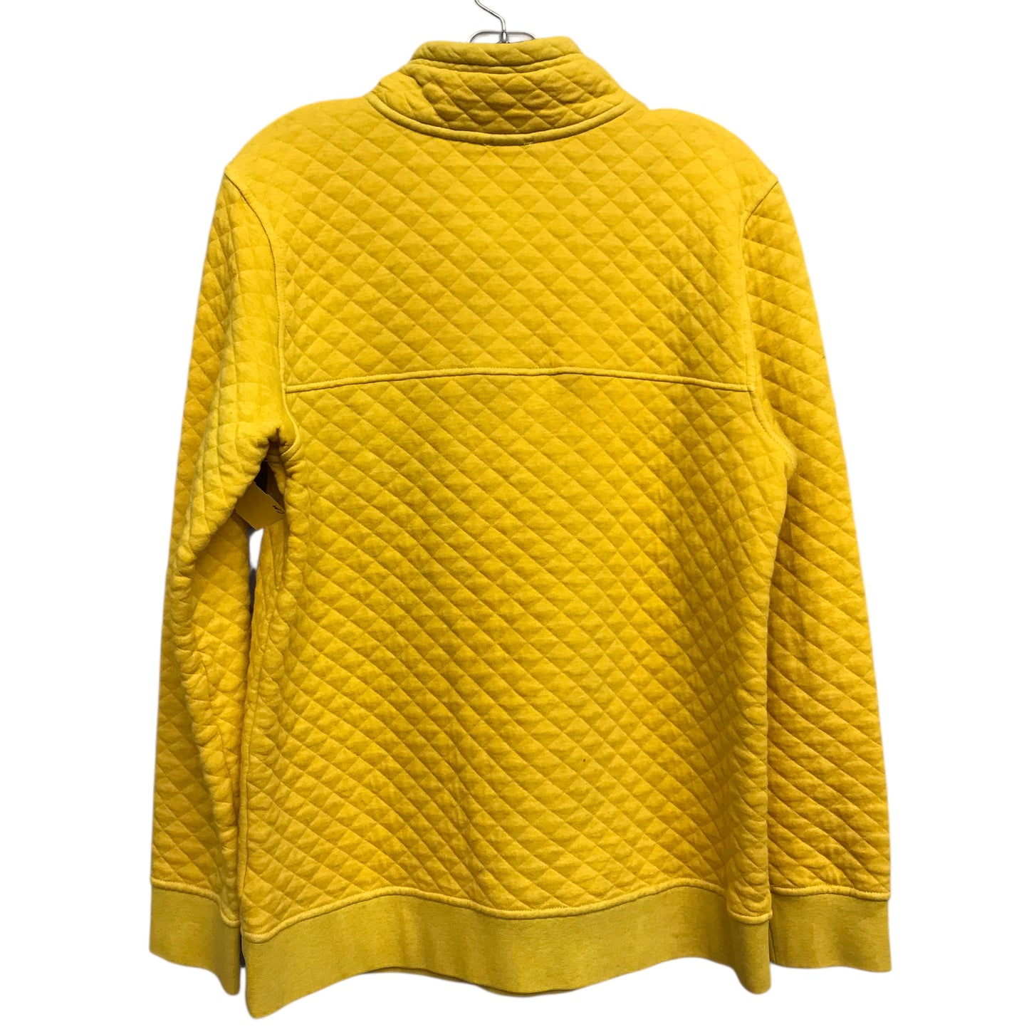 Sweatshirt Collar By Patagonia In Yellow, Size:M