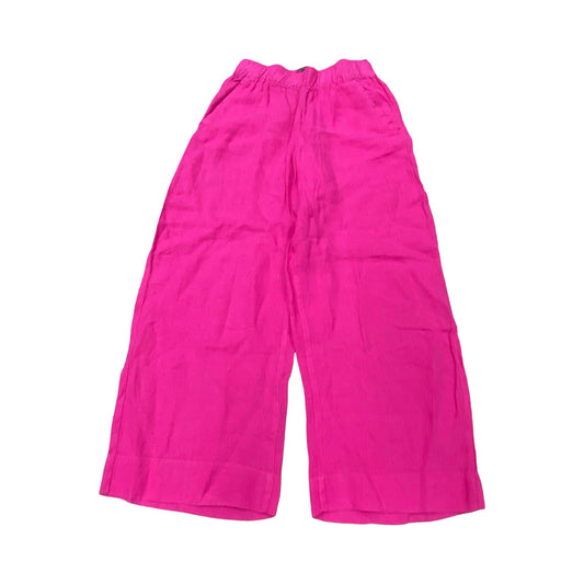 Pants Linen By Tahari In Pink, Size:S
