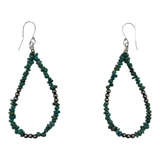 Earrings Dangle/Drop By Clothes Mentor In Green