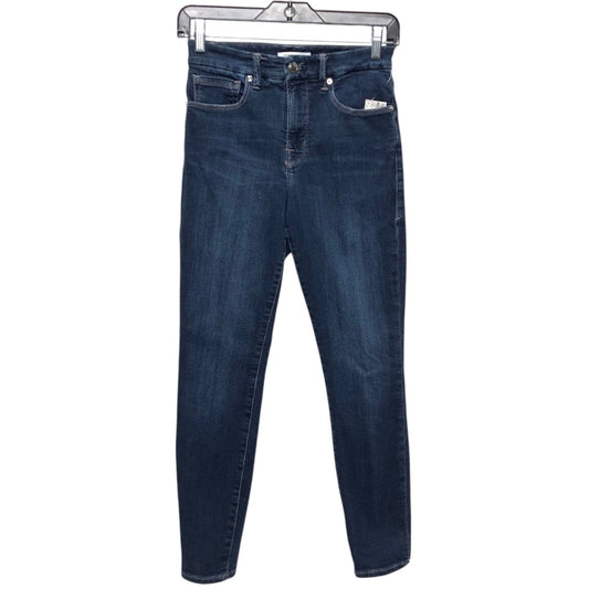 Jeans Cropped By Good American In Blue Denim, Size:2