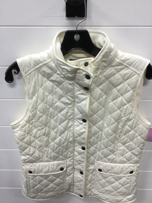 Vest Other By Talbots In Cream, Size:S