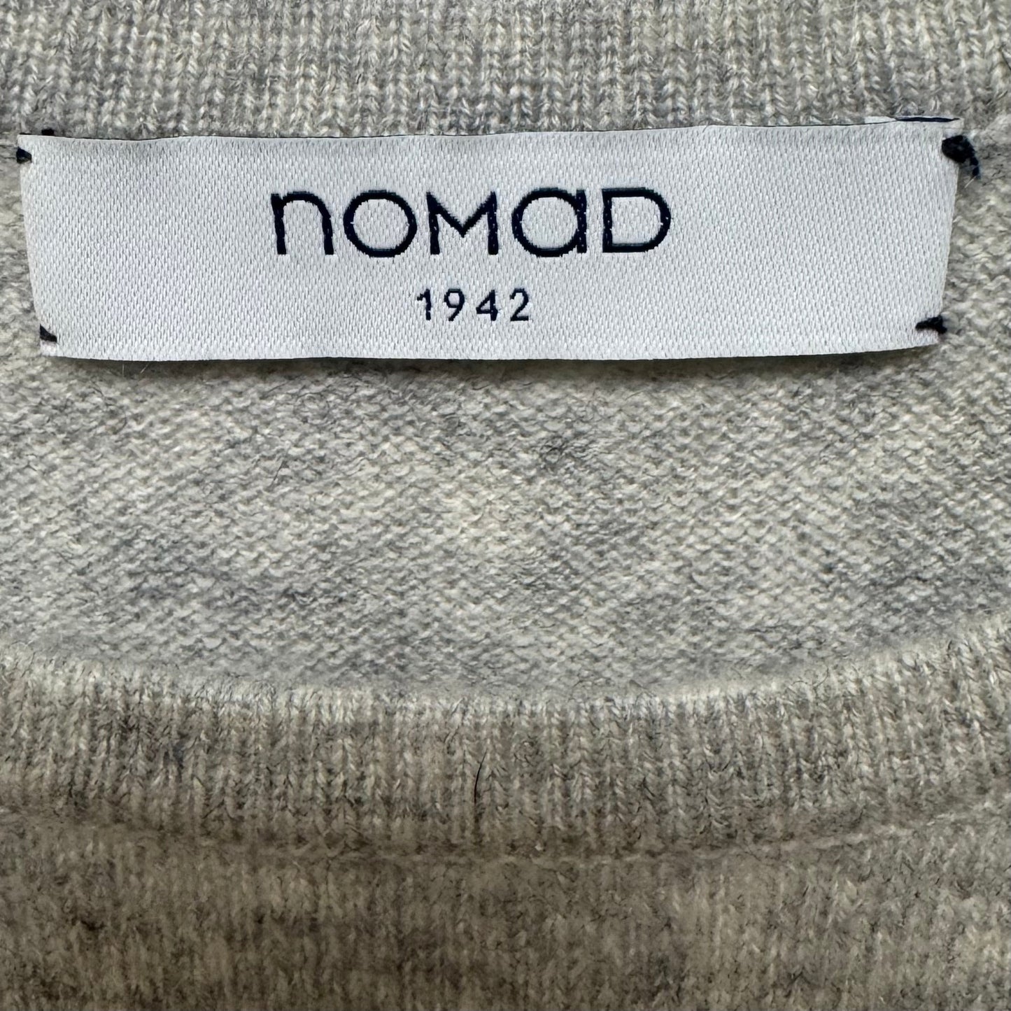 Sweater Sleeveless Cashmere By Nomad In Grey, Size: L