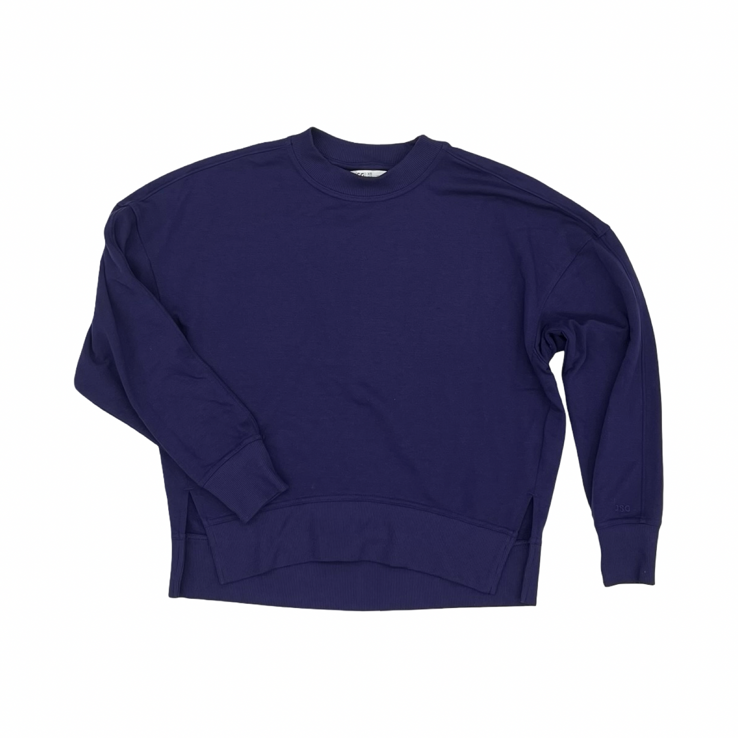Athletic Sweatshirt Crewneck By Dsg Outerwear In Blue, Size:Xs