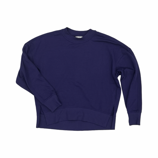 Athletic Sweatshirt Crewneck By Dsg Outerwear In Blue, Size:Xs