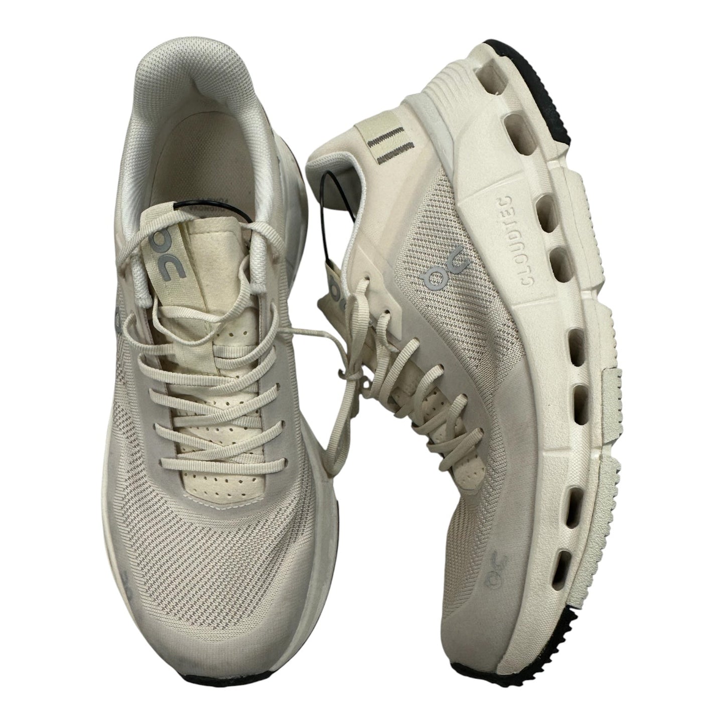Shoes Athletic By On Cloud In Cream & White, Size:7.5
