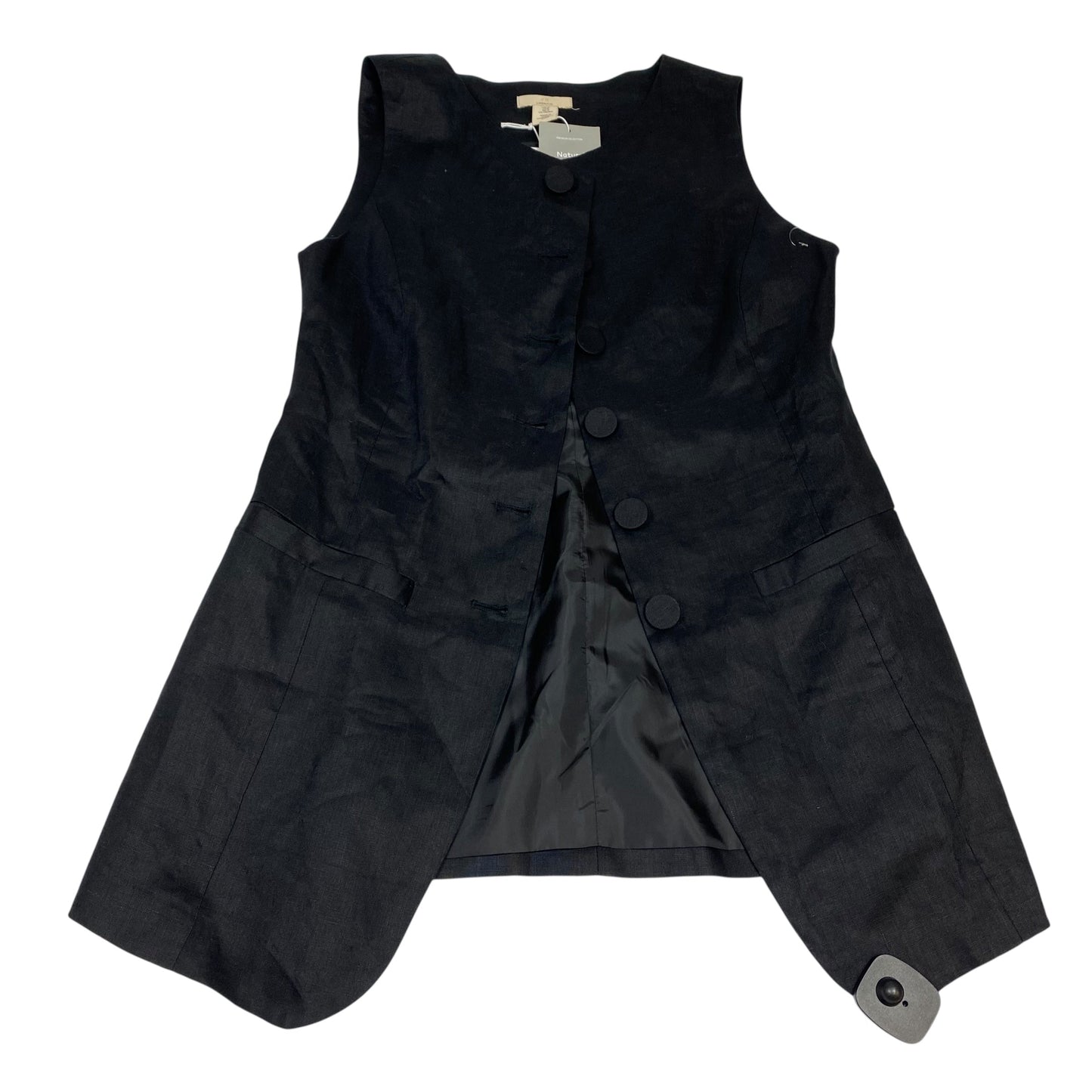 Vest Other By H&M In Black, Size:M