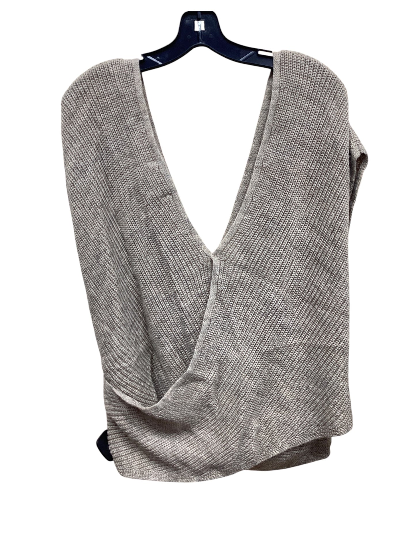 Top Short Sleeve By Anthropologie In Brown, Size: M