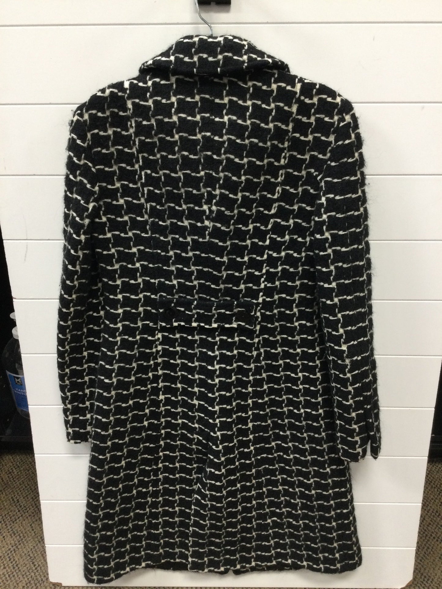 Coat Peacoat By Emporio Armani In Black, Size:M