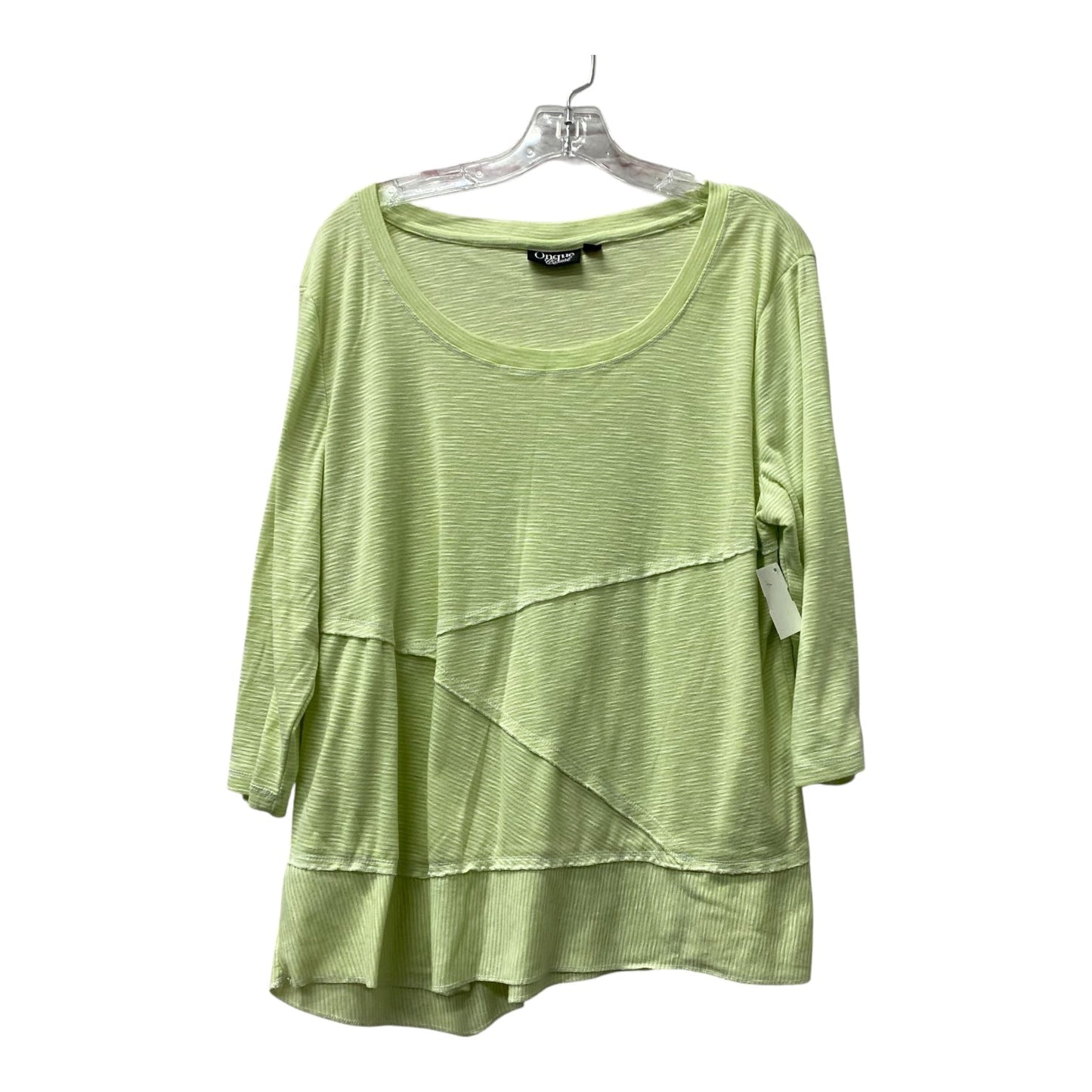 Top Ls  In Green, Size:Xl