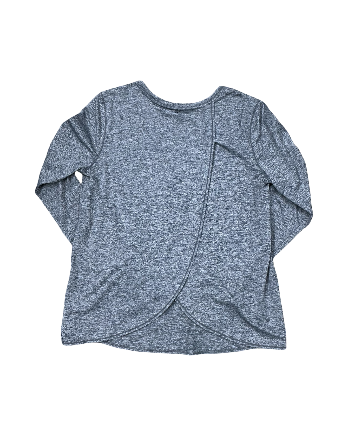 Athletic Top Ls Crewneck By Athleta In Grey, Size:M