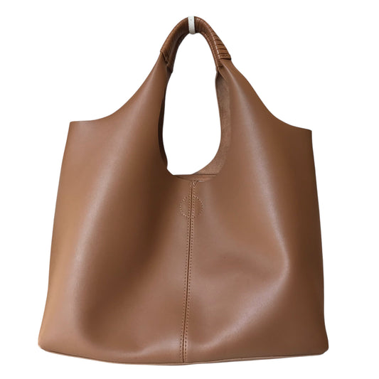 Handbag By Melle Bianco In Brown, Size:Large