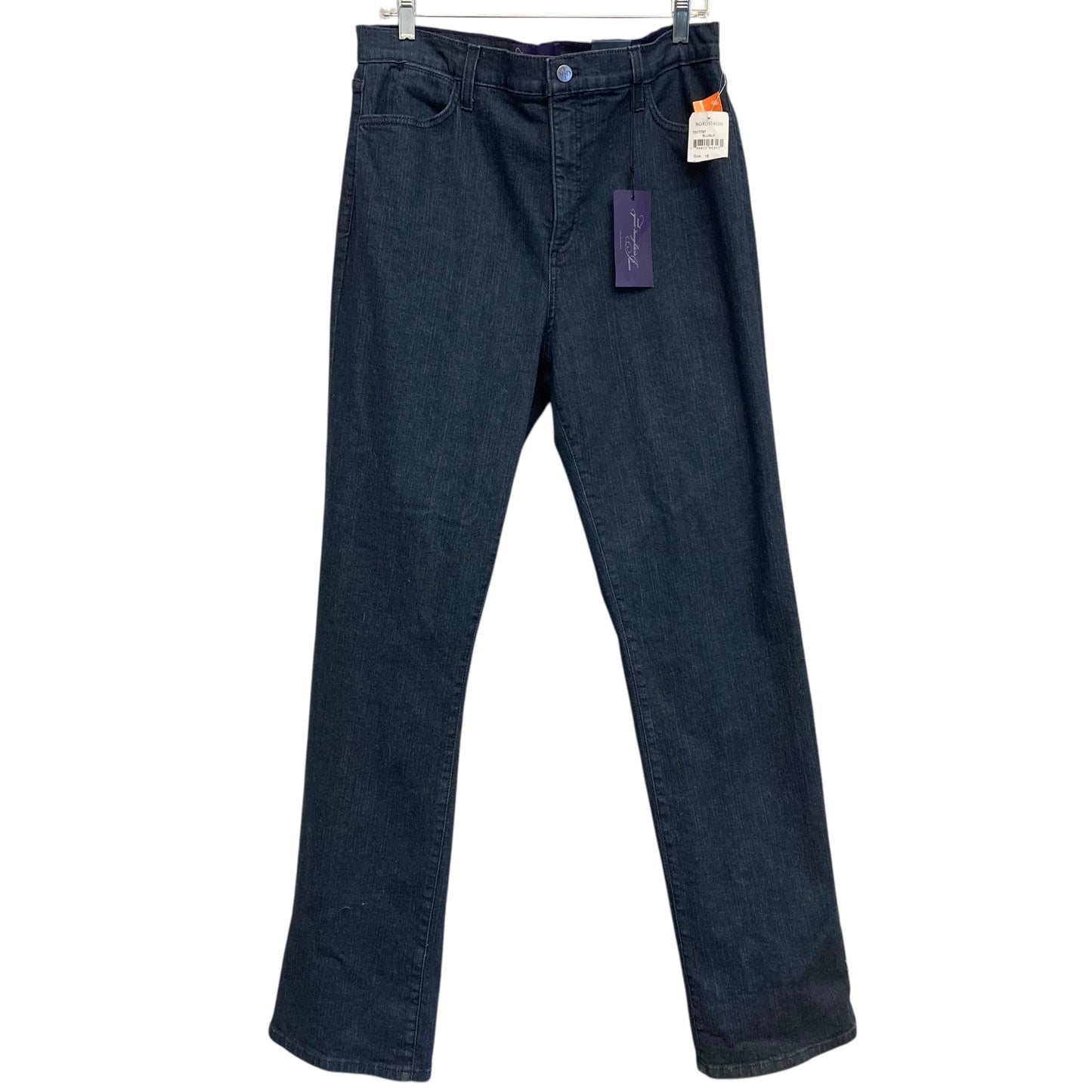 Jeans Boot Cut By Not Your Daughters Jeans In Blue Denim, Size:16