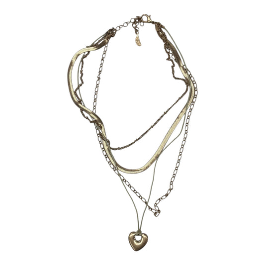NECKLACE LAYERED by    CLOTHES MENTOR In GOLD