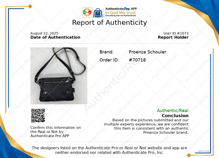 Crossbody Luxury Designer By Proenza-Schouler In Black, Size:Medium