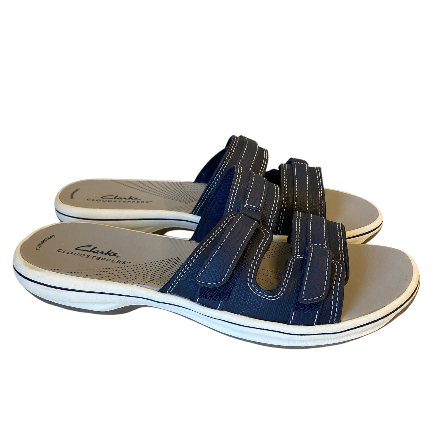 Sandals Sport By Clarks In Navy, Size:8
