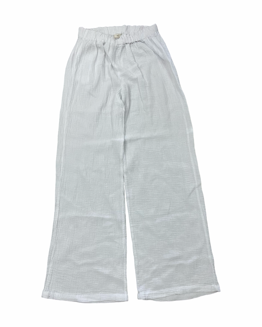 Pants Lounge By Just Living In White, Size:L