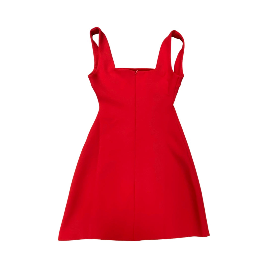 Dress Party Midi By Princess Polly In Red, Size:4