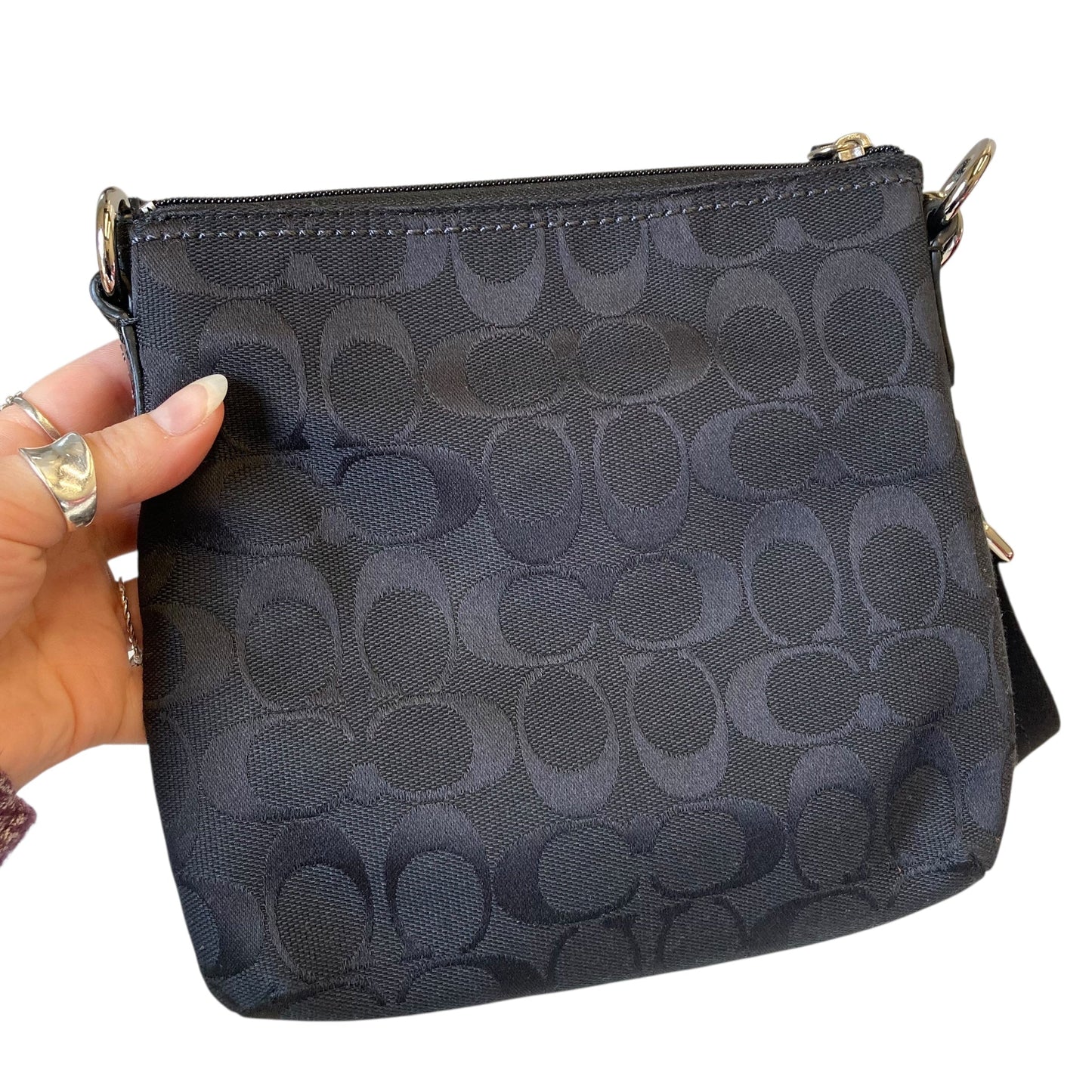 Crossbody Designer By Coach In Black, Size:Small