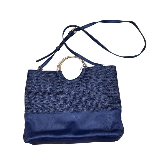 Handbag By Lc Lauren Conrad In Navy, Size:Medium