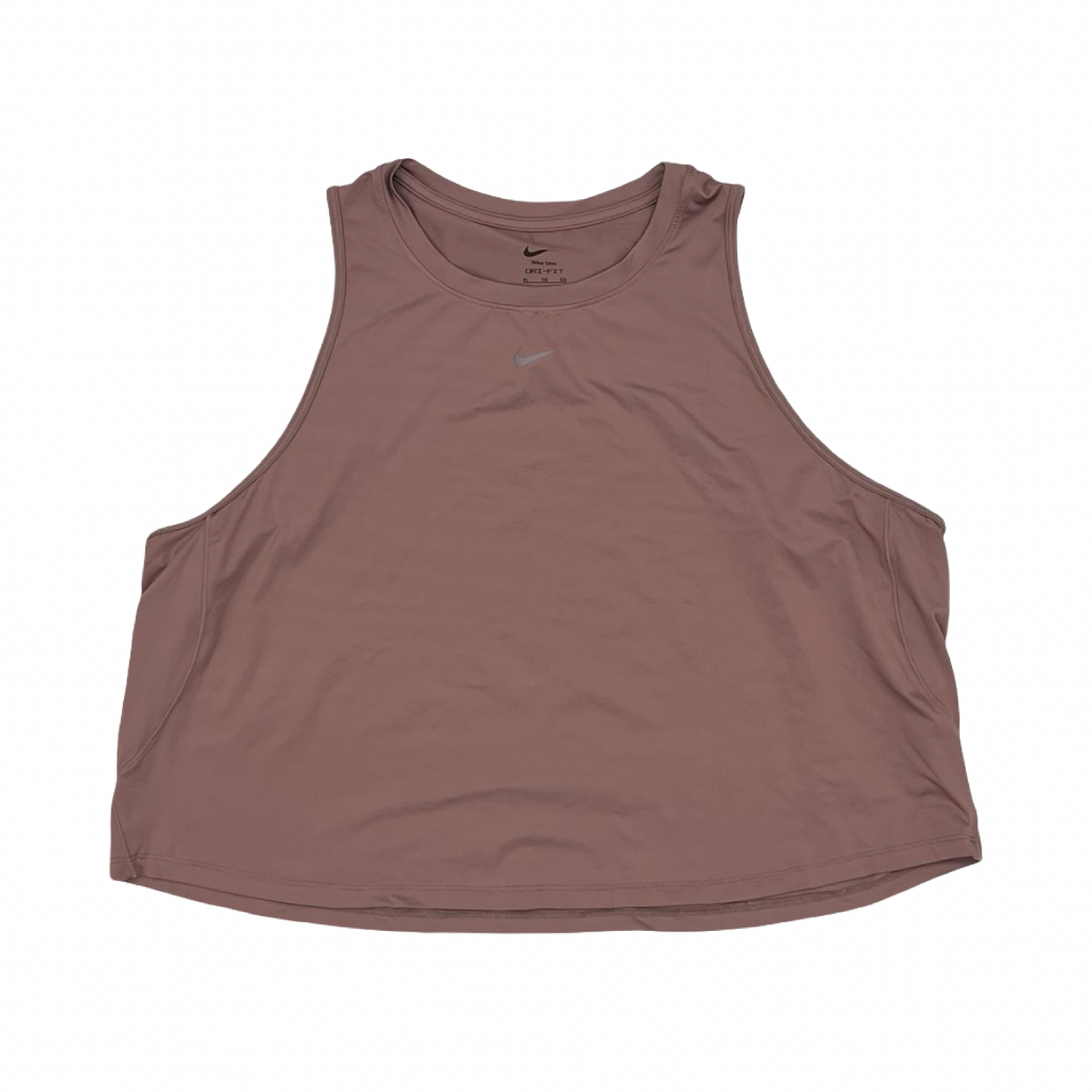 Athletic Tank Top By Nike Apparel In Mauve, Size:Xl