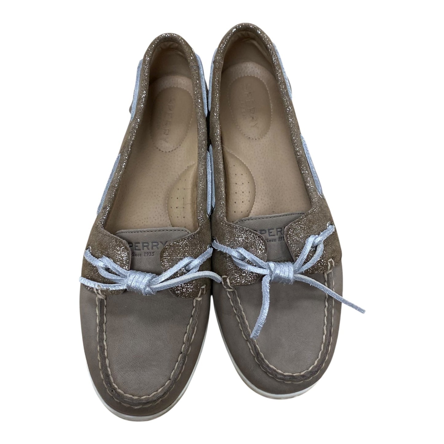 Shoes Flats By Sperry In Beige, Size:8.5