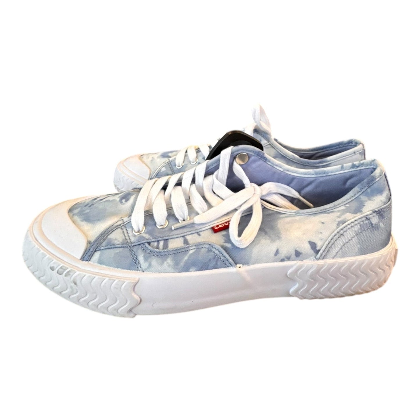 Shoes Athletic By Levis In Blue & White, Size:8