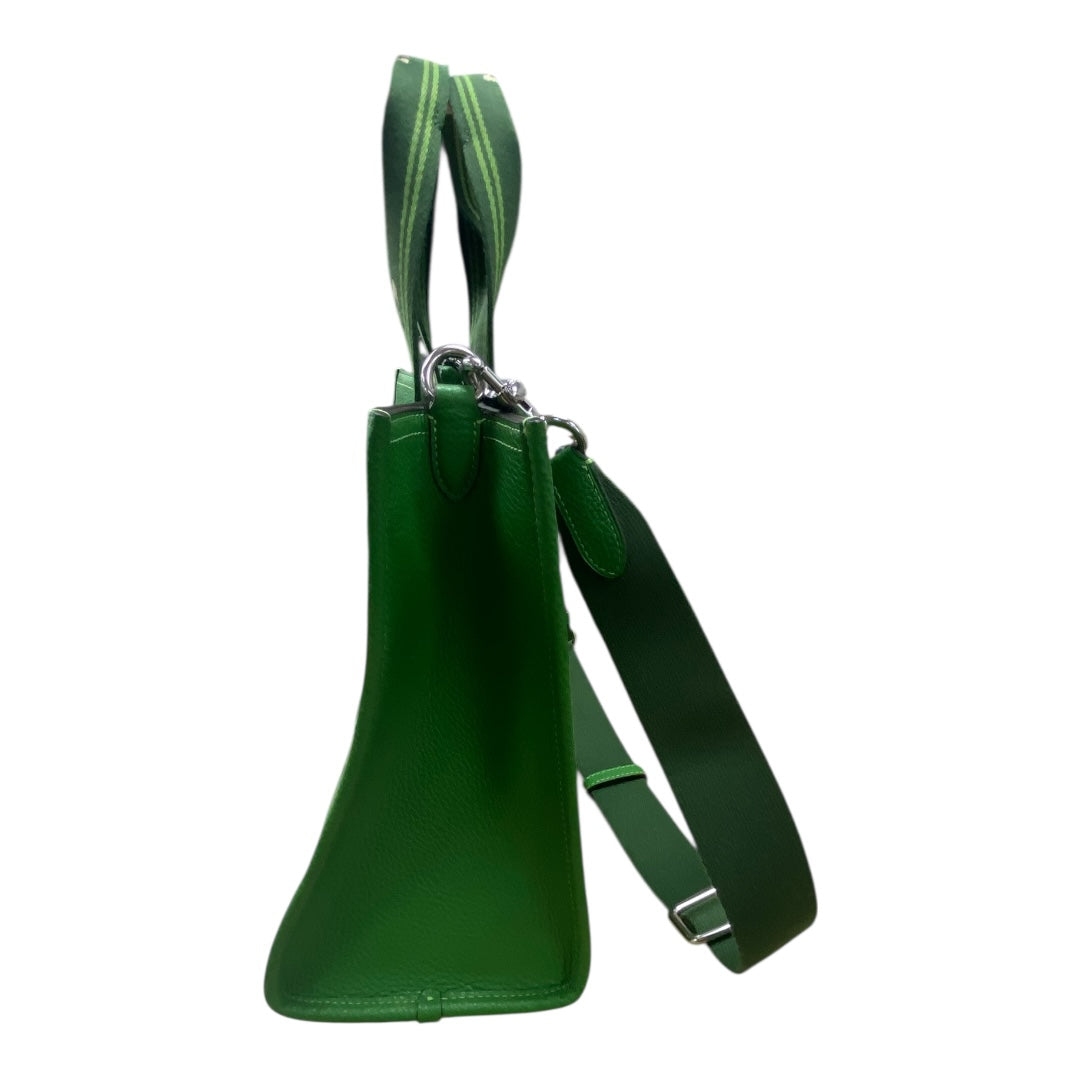 Handbag Designer By Coach In Green, Size:Medium