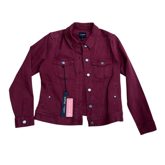 Jacket Denim By Liverpool In Red, Size:M