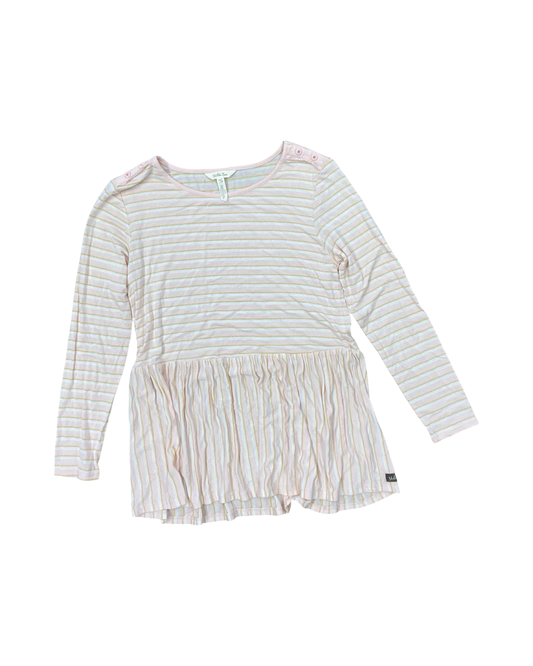 Top Ls By Matilda Jane In Pink & White, Size:M