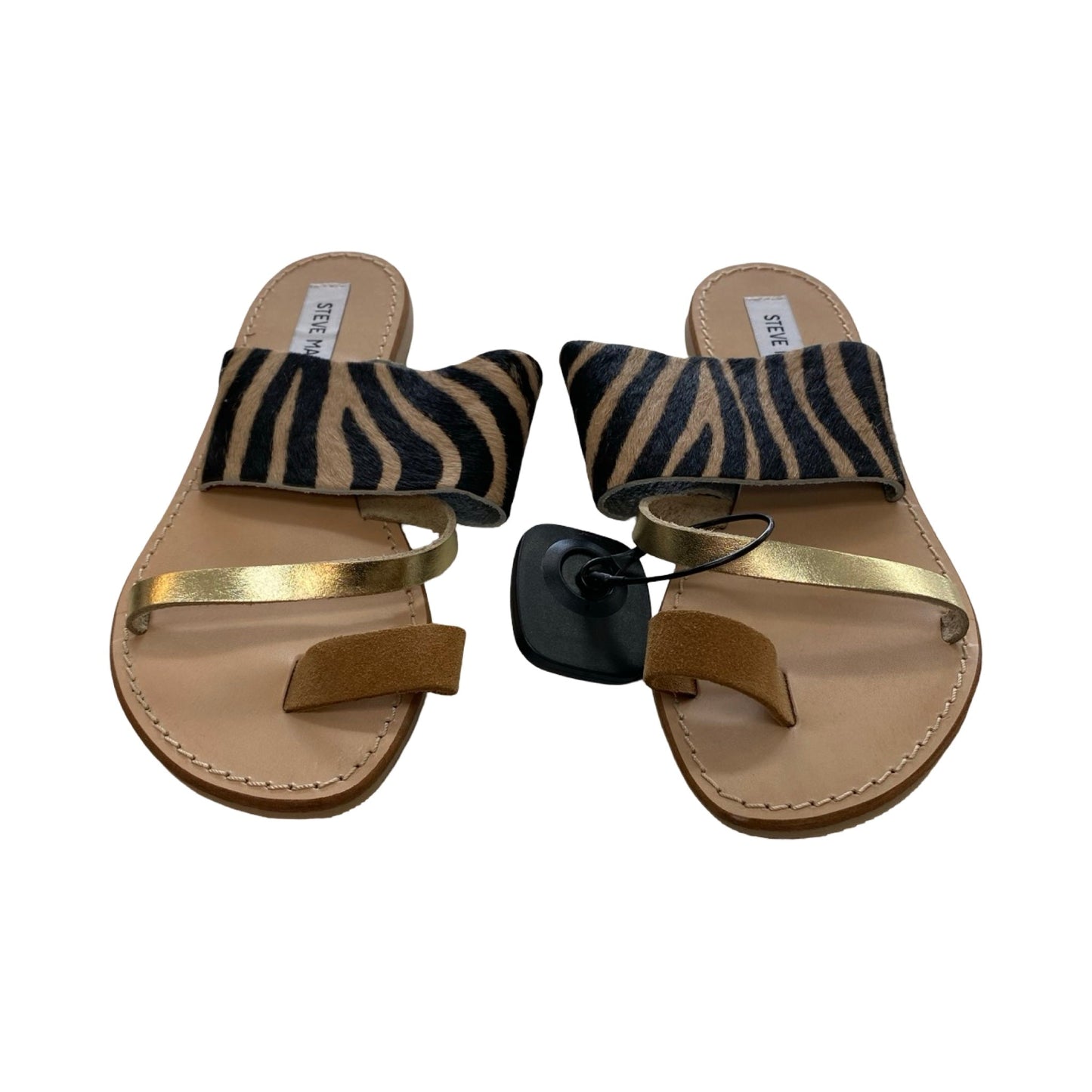 Sandals Flats By Steve Madden In Multi, Size:6.5