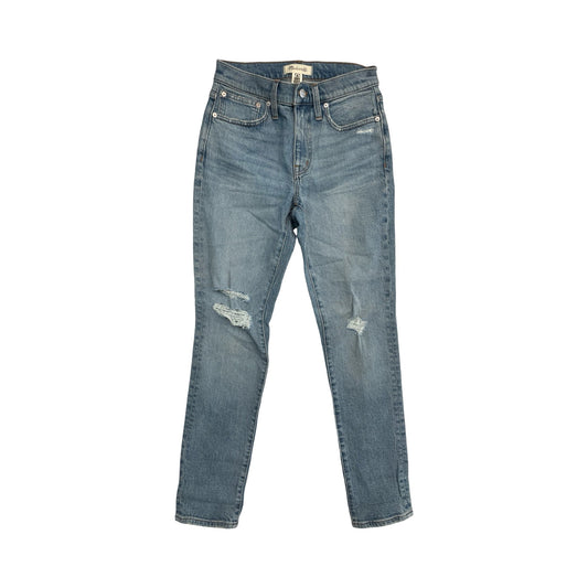 Jeans Straight By Madewell In Blue Denim, Size:0P