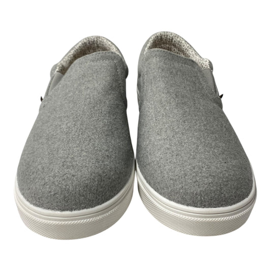 Shoes Flats By Clothes Mentor In Grey, Size:9