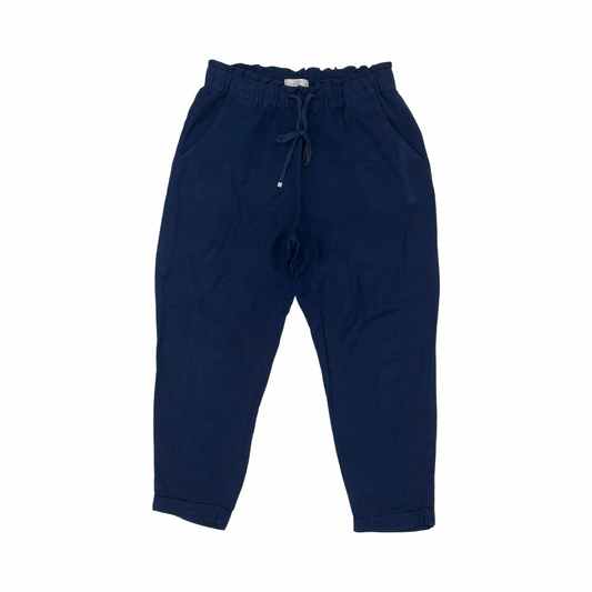Pants Linen By Loft In Blue, Size:Xs