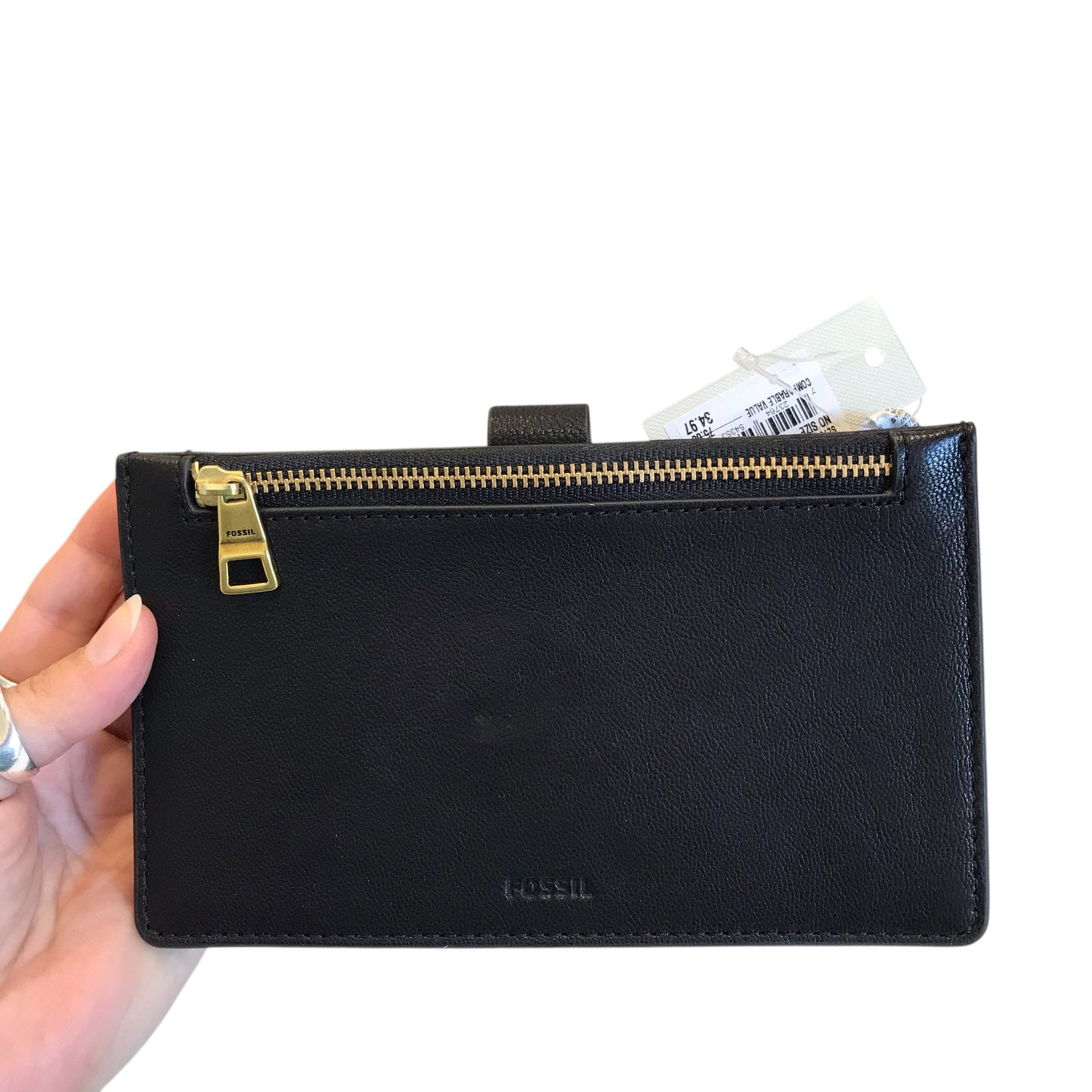 Wallet By Fossil In Black, Size:Small
