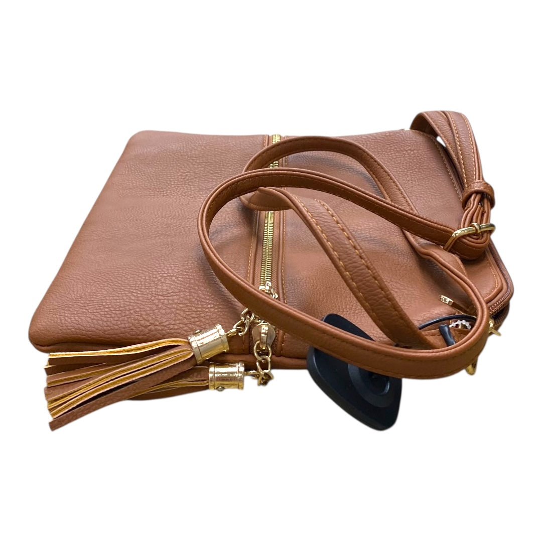 Handbag By Clothes Mentor In Brown, Size:Small