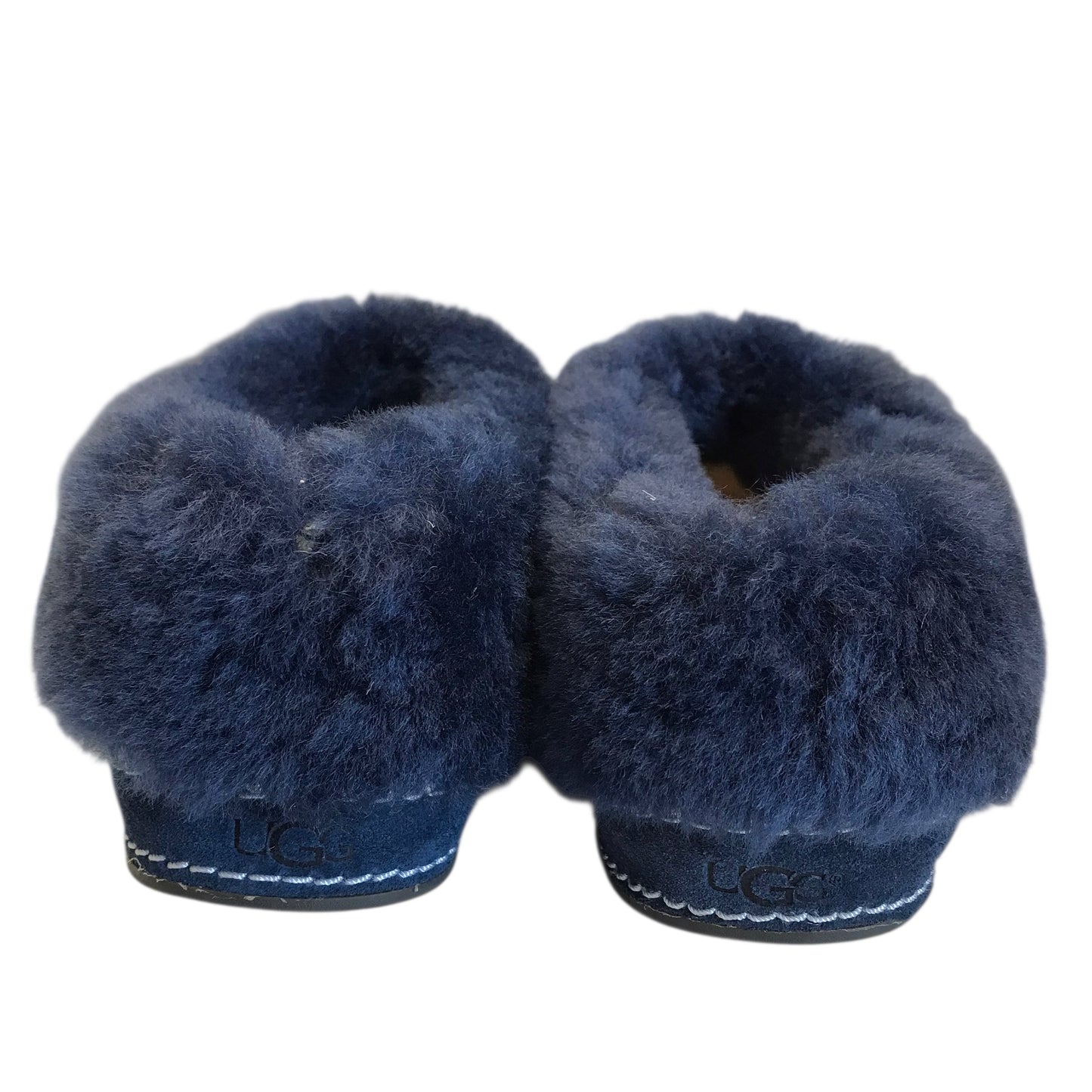 Slippers Designer By Ugg In Blue, Size:9