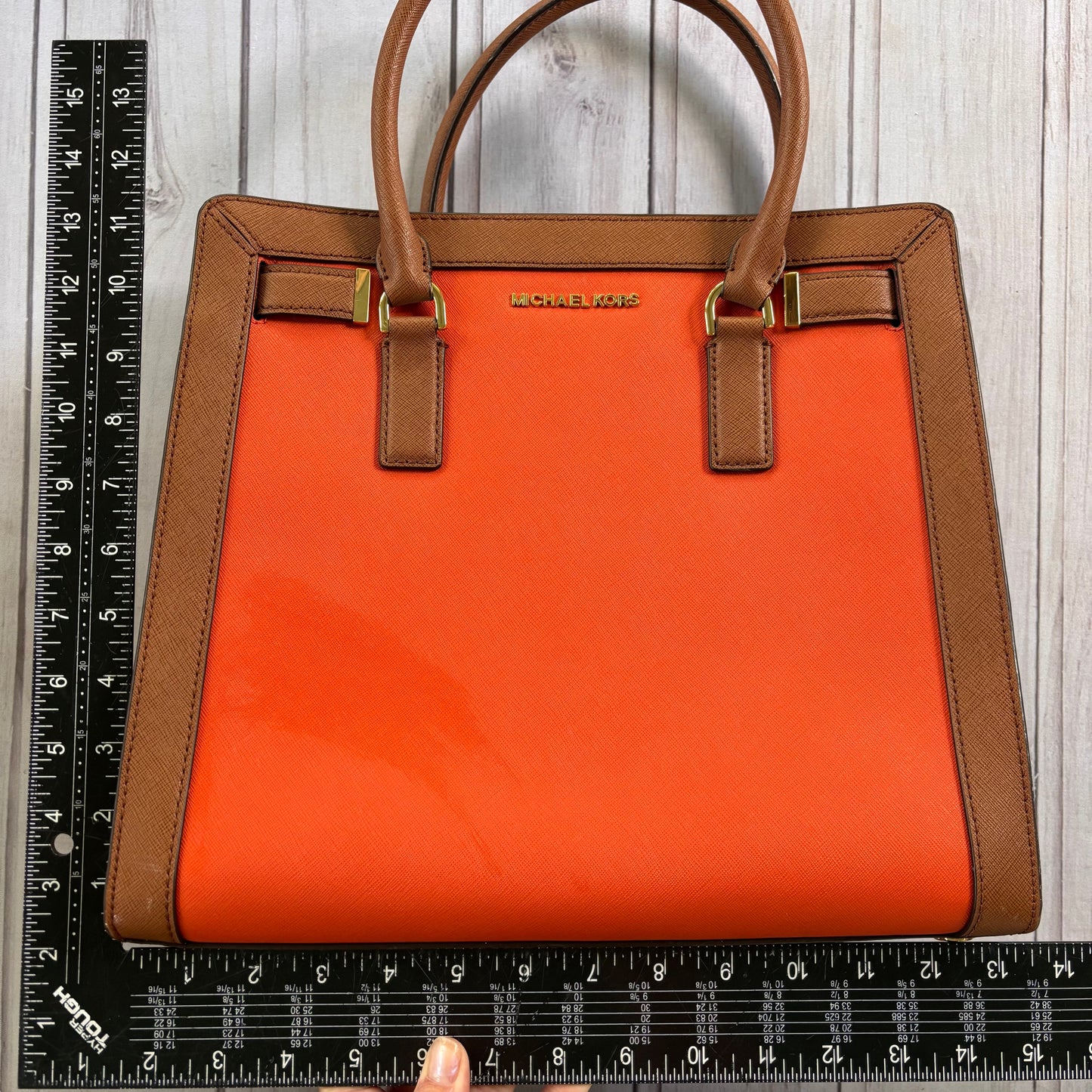 Handbag Designer By Michael Kors, Size: Large