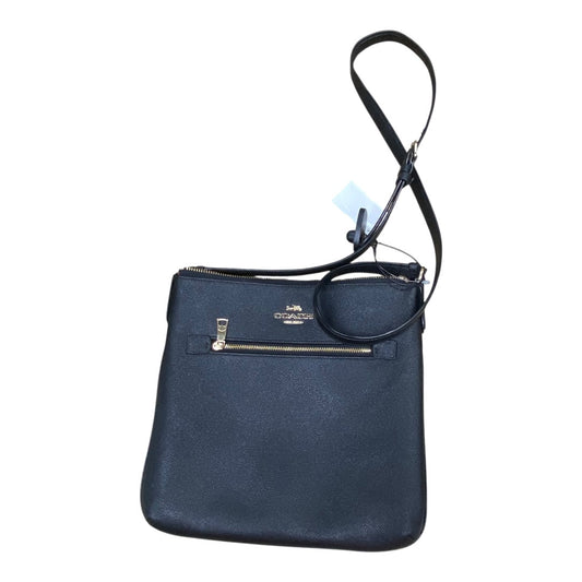 Handbag Designer By Coach In Black, Size:Medium