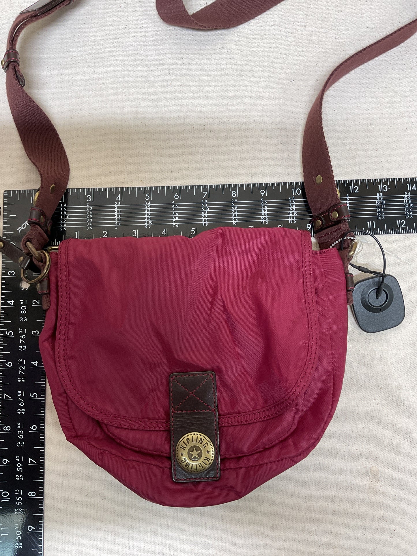 Crossbody By Kipling In Maroon, Size:Medium