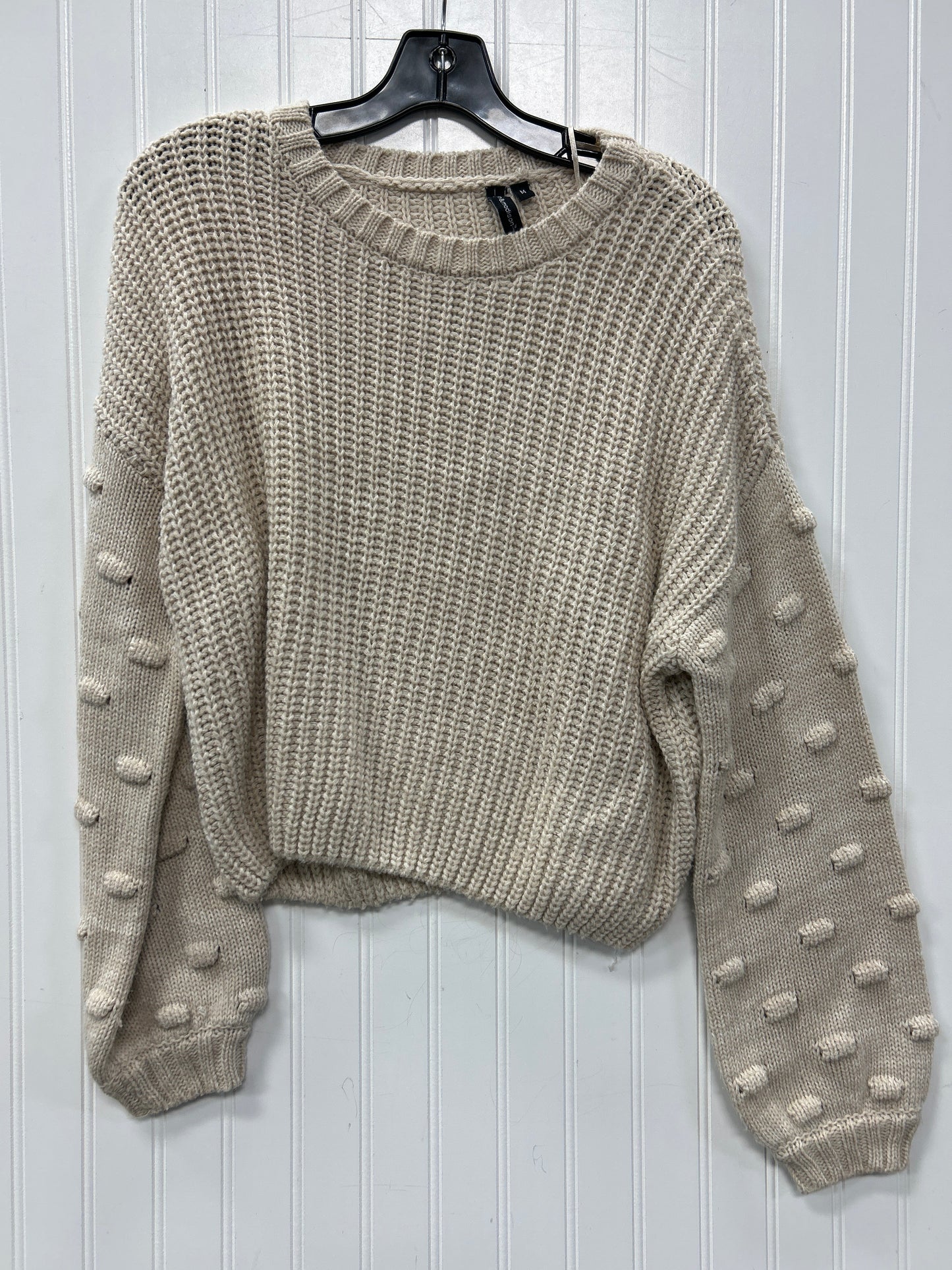 Sweater By Moon And Madison In Cream, Size:M