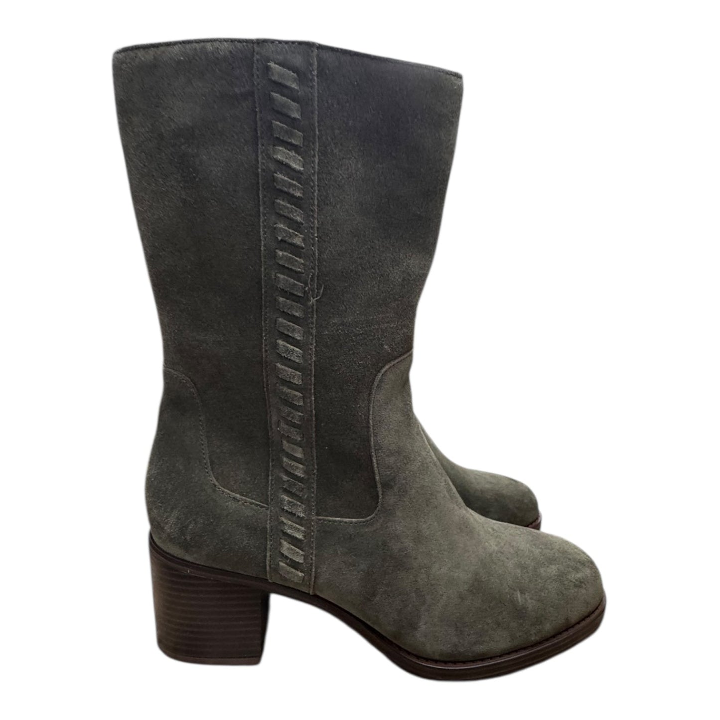 Boots Ankle Heels By Vince Camuto In Green, Size:10