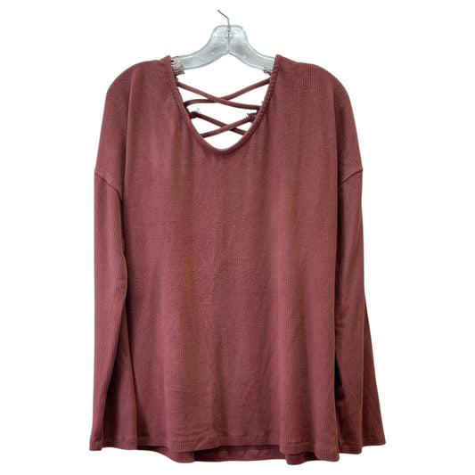 TOP LS by White Birch In MAUVE, Size: XL