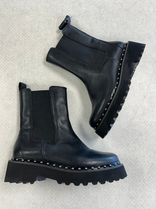 BOOTS ANKLE FLATS by VINCE CAMUTO In BLACK, Size: 8.5