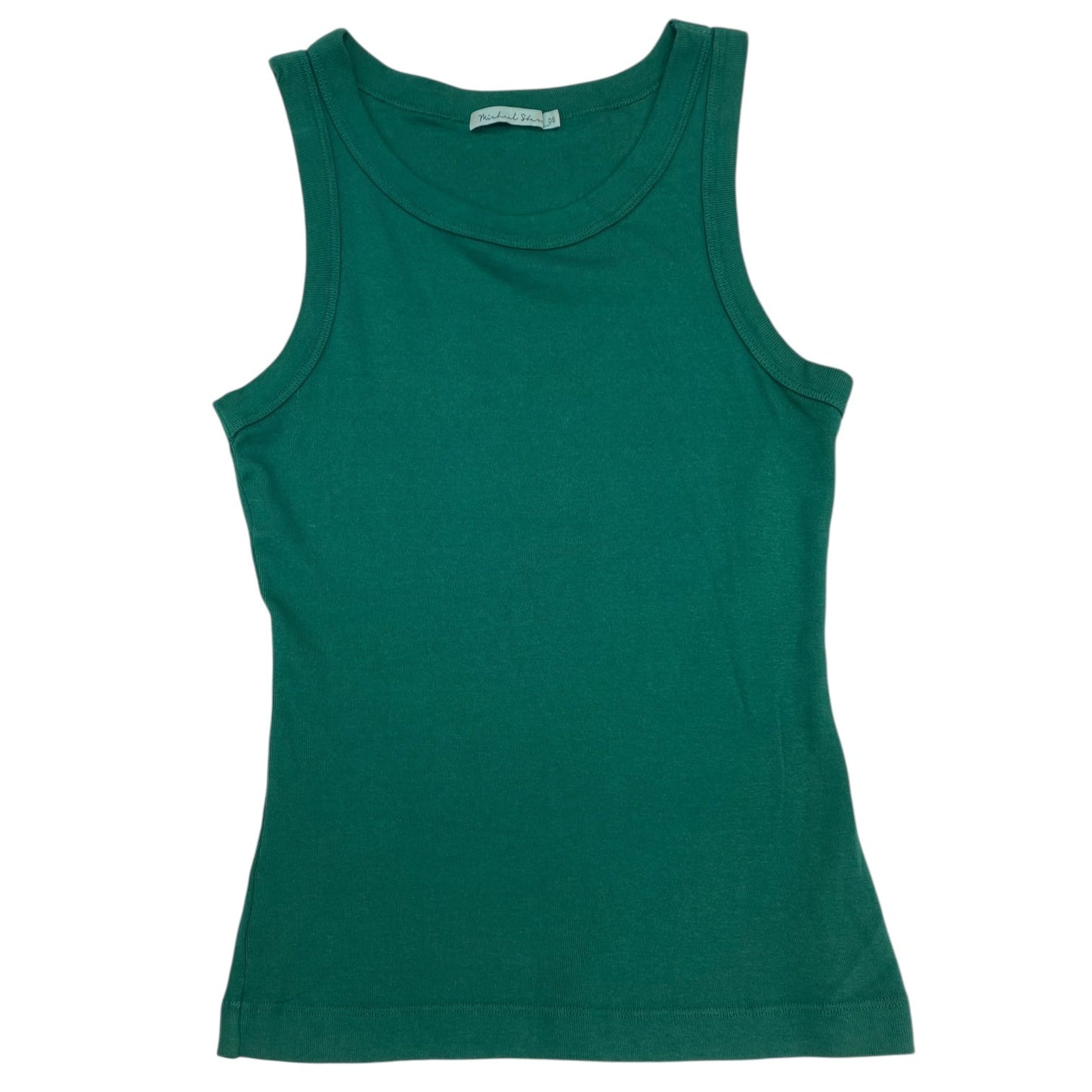 Top Sleeveless Basic By Michael Stars In Green, Size:Osfm