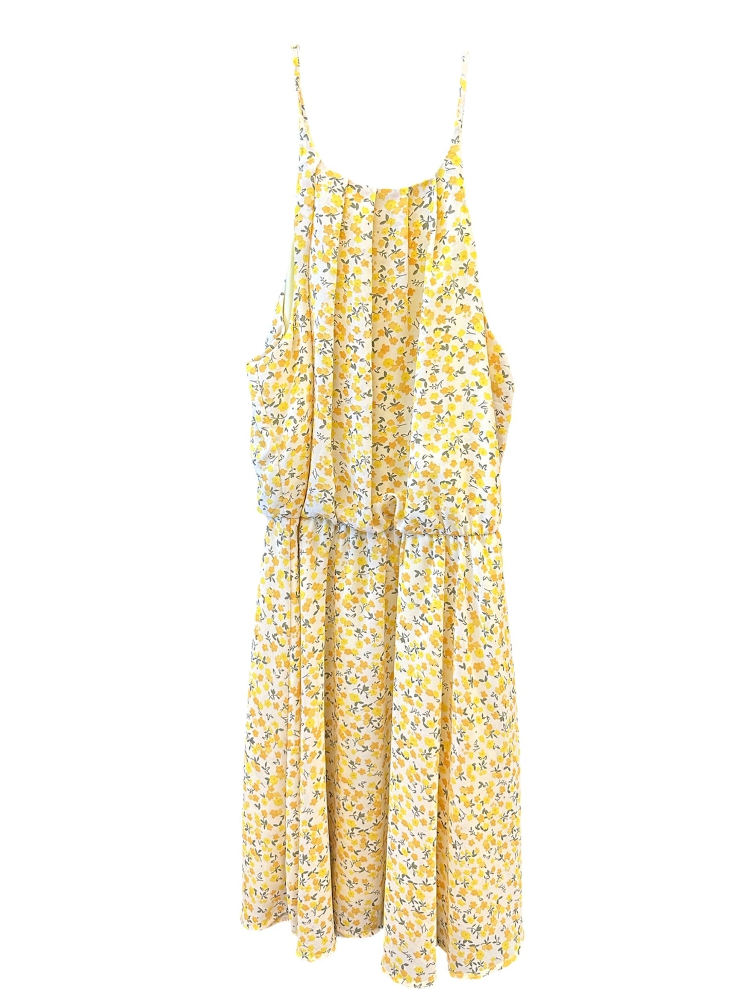 Dress Casual Short By Blue Rain In Yellow, Size:M