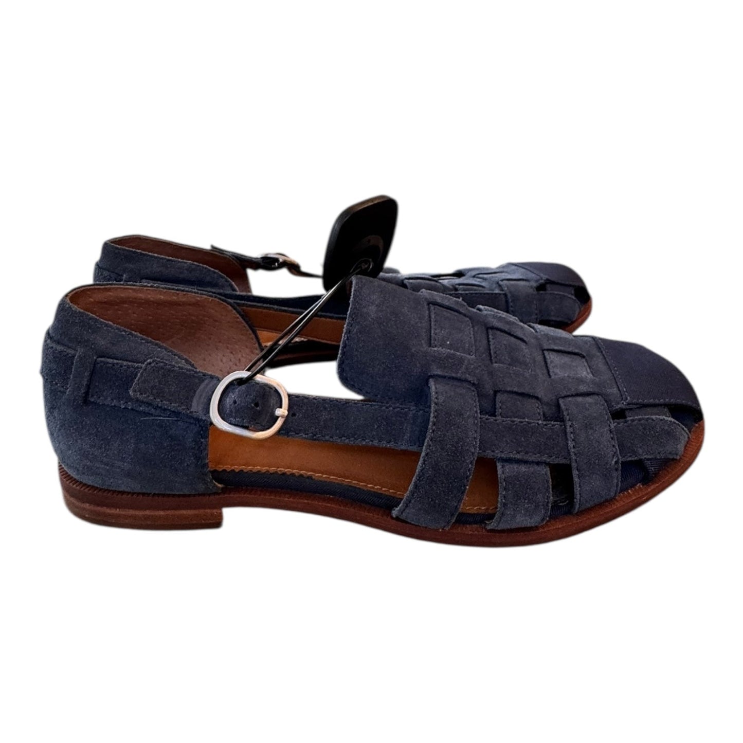 Shoes Flats By Franco Sarto In Blue, Size:8