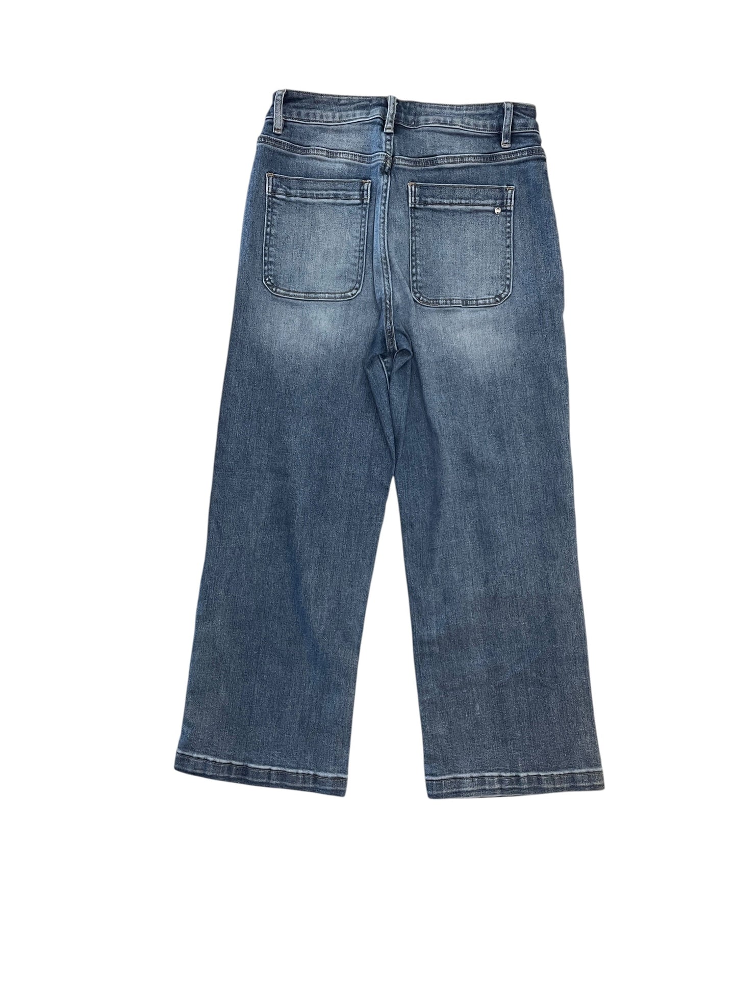 Jeans Cropped By Clothes Mentor In Blue Denim, Size:4