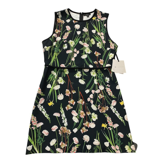 Dress Casual Midi By Cmc In Floral Print, Size:L