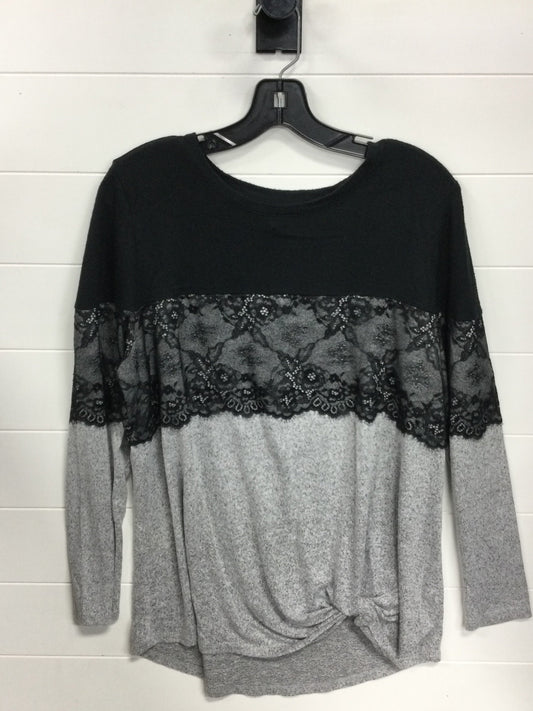 Top Ls By Maurices In Black, Size:Xl